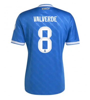 Real Madrid Federico Valverde #8 Tredjetröja 2025-26 Kortärmad